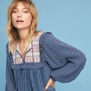 Anthropologie Boho Top